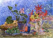 Zygmunt Waliszewski Flowers and fruits oil painting reproduction